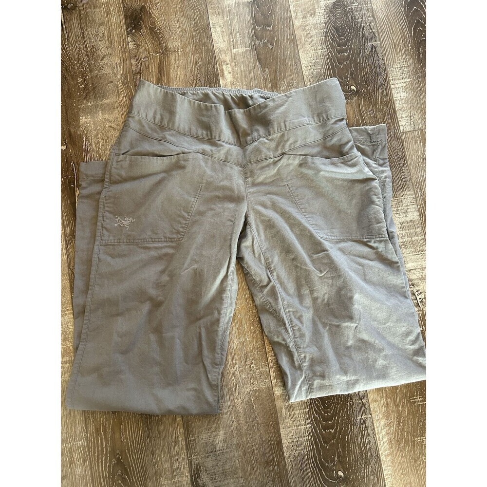 Arc’Teryx Womens Spadina Linen Straight Leg Outdoor Pants Size 10